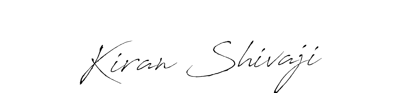 Kiran Shivaji stylish signature style. Best Handwritten Sign (Antro_Vectra) for my name. Handwritten Signature Collection Ideas for my name Kiran Shivaji. Kiran Shivaji signature style 6 images and pictures png