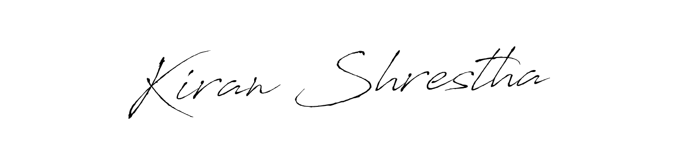 You can use this online signature creator to create a handwritten signature for the name Kiran Shrestha. This is the best online autograph maker. Kiran Shrestha signature style 6 images and pictures png