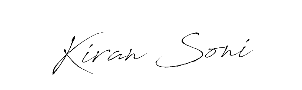 This is the best signature style for the Kiran Soni name. Also you like these signature font (Antro_Vectra). Mix name signature. Kiran Soni signature style 6 images and pictures png