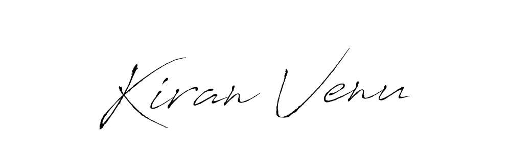 Use a signature maker to create a handwritten signature online. With this signature software, you can design (Antro_Vectra) your own signature for name Kiran Venu. Kiran Venu signature style 6 images and pictures png