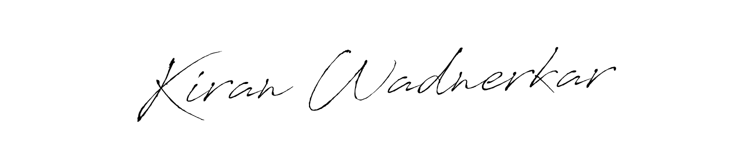 The best way (Antro_Vectra) to make a short signature is to pick only two or three words in your name. The name Kiran Wadnerkar include a total of six letters. For converting this name. Kiran Wadnerkar signature style 6 images and pictures png