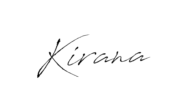 Also we have Kirana name is the best signature style. Create professional handwritten signature collection using Antro_Vectra autograph style. Kirana signature style 6 images and pictures png