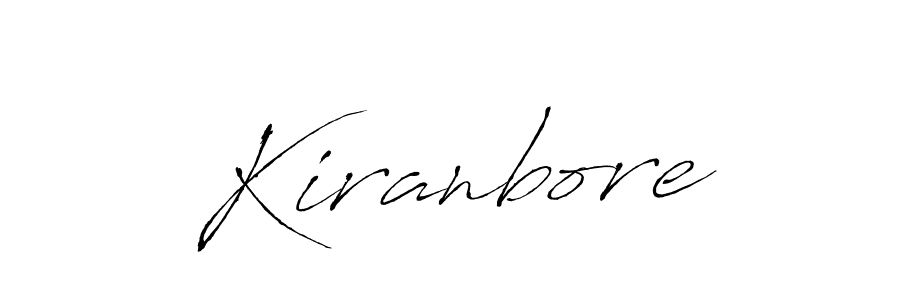 Antro_Vectra is a professional signature style that is perfect for those who want to add a touch of class to their signature. It is also a great choice for those who want to make their signature more unique. Get Kiranbore name to fancy signature for free. Kiranbore signature style 6 images and pictures png