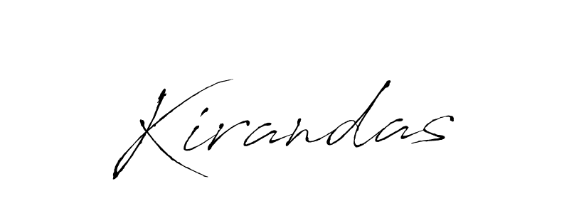 How to make Kirandas name signature. Use Antro_Vectra style for creating short signs online. This is the latest handwritten sign. Kirandas signature style 6 images and pictures png