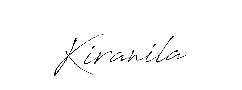 Once you've used our free online signature maker to create your best signature Antro_Vectra style, it's time to enjoy all of the benefits that Kiranila name signing documents. Kiranila signature style 6 images and pictures png