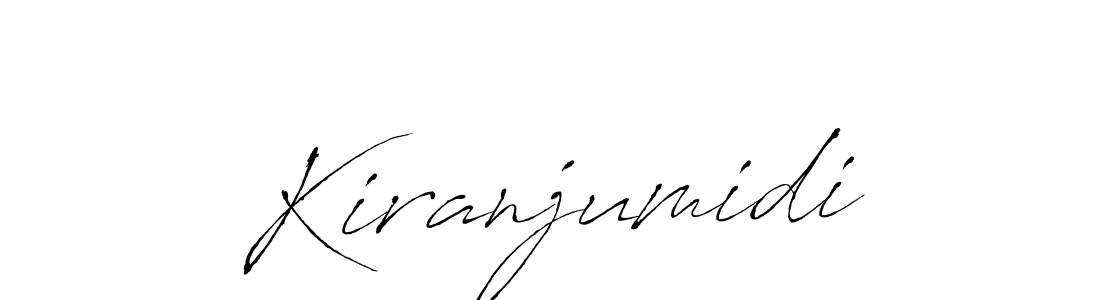 Design your own signature with our free online signature maker. With this signature software, you can create a handwritten (Antro_Vectra) signature for name Kiranjumidi. Kiranjumidi signature style 6 images and pictures png