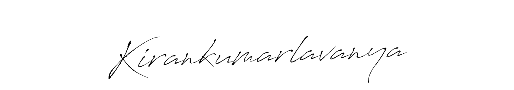 Use a signature maker to create a handwritten signature online. With this signature software, you can design (Antro_Vectra) your own signature for name Kirankumarlavanya. Kirankumarlavanya signature style 6 images and pictures png