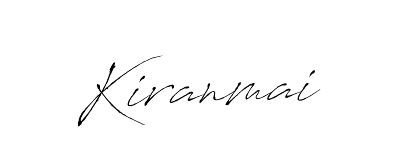 Use a signature maker to create a handwritten signature online. With this signature software, you can design (Antro_Vectra) your own signature for name Kiranmai. Kiranmai signature style 6 images and pictures png