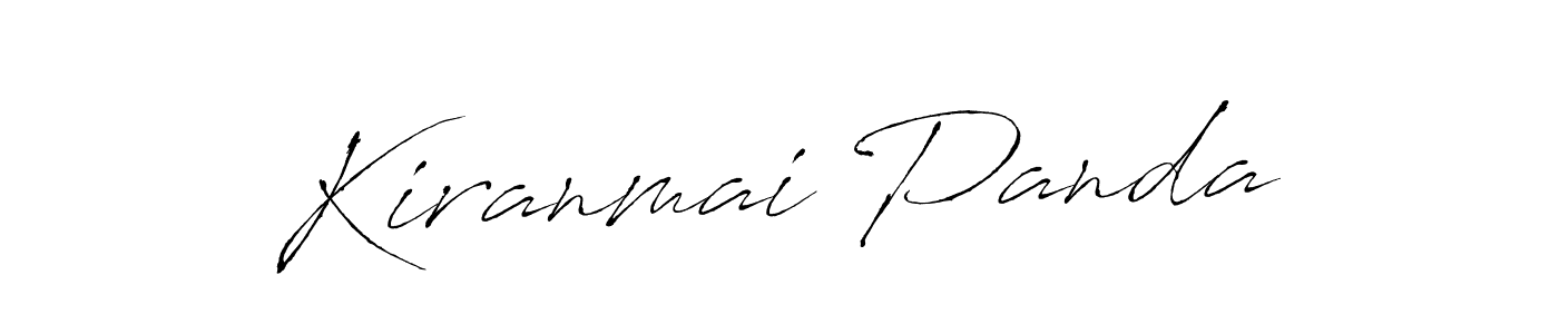 You should practise on your own different ways (Antro_Vectra) to write your name (Kiranmai Panda) in signature. don't let someone else do it for you. Kiranmai Panda signature style 6 images and pictures png