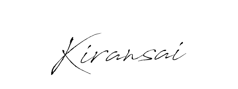 Antro_Vectra is a professional signature style that is perfect for those who want to add a touch of class to their signature. It is also a great choice for those who want to make their signature more unique. Get Kiransai name to fancy signature for free. Kiransai signature style 6 images and pictures png