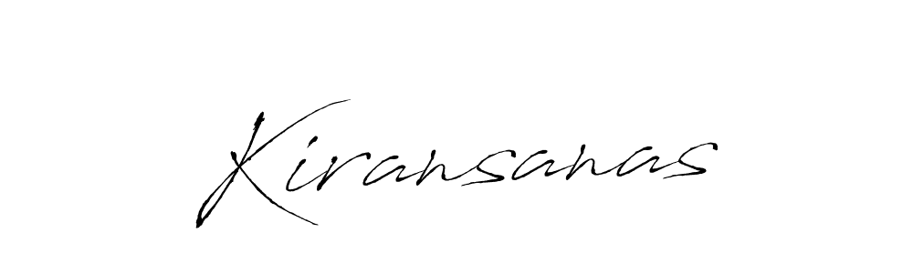 Here are the top 10 professional signature styles for the name Kiransanas. These are the best autograph styles you can use for your name. Kiransanas signature style 6 images and pictures png
