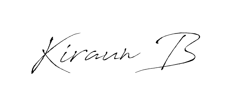 Check out images of Autograph of Kiraun B name. Actor Kiraun B Signature Style. Antro_Vectra is a professional sign style online. Kiraun B signature style 6 images and pictures png