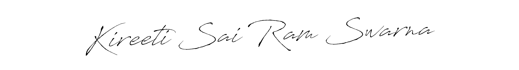 See photos of Kireeti Sai Ram Swarna official signature by Spectra . Check more albums & portfolios. Read reviews & check more about Antro_Vectra font. Kireeti Sai Ram Swarna signature style 6 images and pictures png