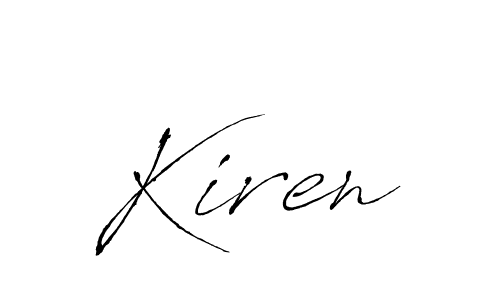 Make a short Kiren signature style. Manage your documents anywhere anytime using Antro_Vectra. Create and add eSignatures, submit forms, share and send files easily. Kiren signature style 6 images and pictures png