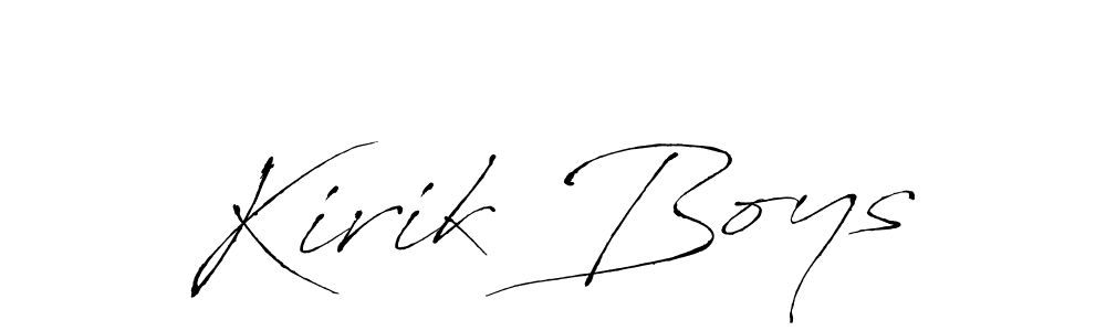 This is the best signature style for the Kirik Boys name. Also you like these signature font (Antro_Vectra). Mix name signature. Kirik Boys signature style 6 images and pictures png