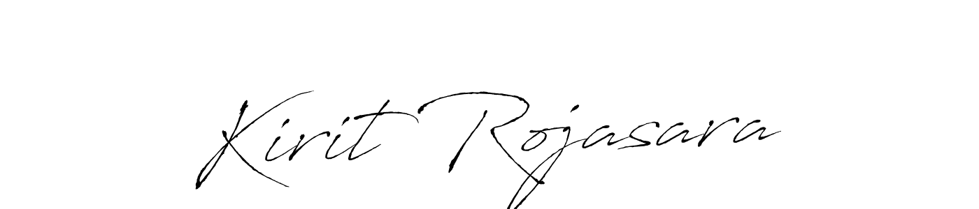 You should practise on your own different ways (Antro_Vectra) to write your name (Kirit Rojasara) in signature. don't let someone else do it for you. Kirit Rojasara signature style 6 images and pictures png