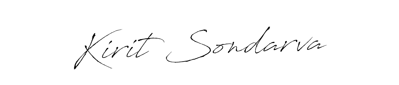 Similarly Antro_Vectra is the best handwritten signature design. Signature creator online .You can use it as an online autograph creator for name Kirit Sondarva. Kirit Sondarva signature style 6 images and pictures png
