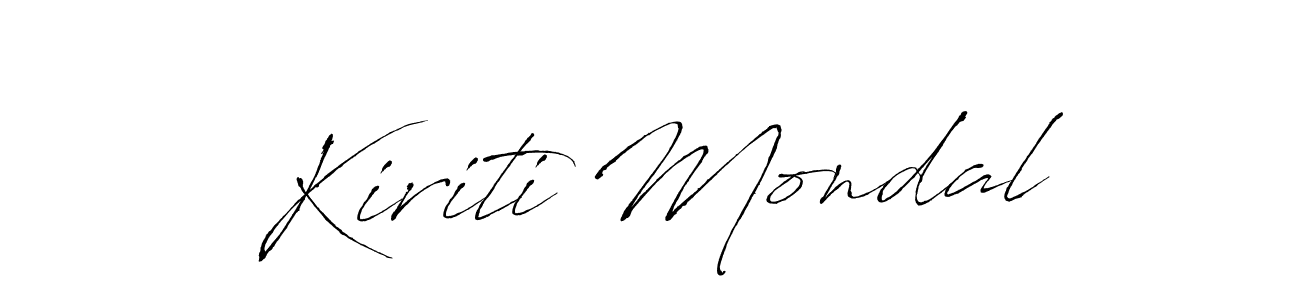 Make a short Kiriti Mondal signature style. Manage your documents anywhere anytime using Antro_Vectra. Create and add eSignatures, submit forms, share and send files easily. Kiriti Mondal signature style 6 images and pictures png