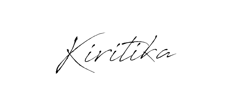 How to make Kiritika name signature. Use Antro_Vectra style for creating short signs online. This is the latest handwritten sign. Kiritika signature style 6 images and pictures png