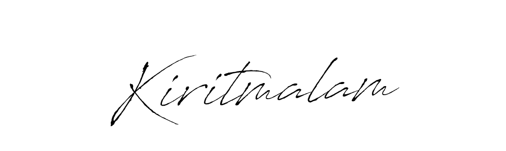 Make a short Kiritmalam signature style. Manage your documents anywhere anytime using Antro_Vectra. Create and add eSignatures, submit forms, share and send files easily. Kiritmalam signature style 6 images and pictures png