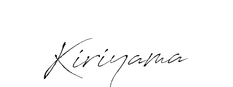 Use a signature maker to create a handwritten signature online. With this signature software, you can design (Antro_Vectra) your own signature for name Kiriyama. Kiriyama signature style 6 images and pictures png