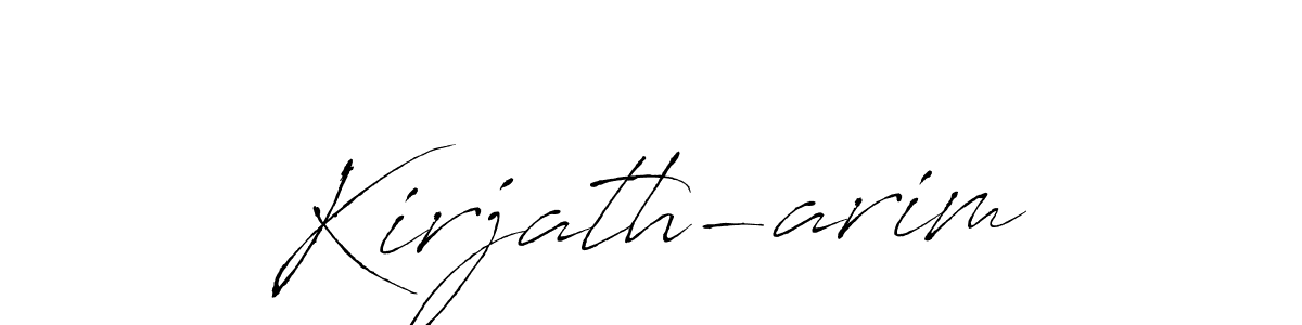 You should practise on your own different ways (Antro_Vectra) to write your name (Kirjath-arim) in signature. don't let someone else do it for you. Kirjath-arim signature style 6 images and pictures png