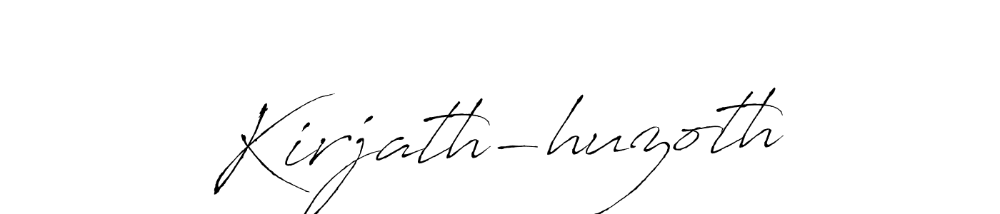 if you are searching for the best signature style for your name Kirjath-huzoth. so please give up your signature search. here we have designed multiple signature styles  using Antro_Vectra. Kirjath-huzoth signature style 6 images and pictures png