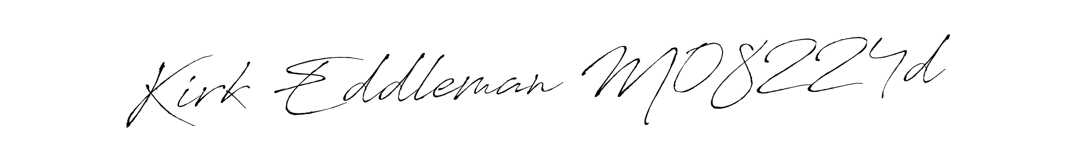 How to make Kirk Eddleman M08224d name signature. Use Antro_Vectra style for creating short signs online. This is the latest handwritten sign. Kirk Eddleman M08224d signature style 6 images and pictures png