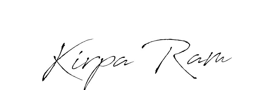 You should practise on your own different ways (Antro_Vectra) to write your name (Kirpa Ram) in signature. don't let someone else do it for you. Kirpa Ram signature style 6 images and pictures png