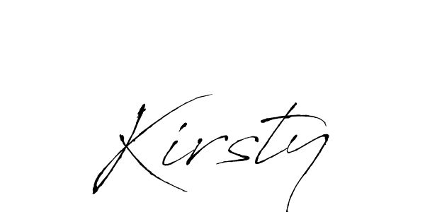 See photos of Kirsty official signature by Spectra . Check more albums & portfolios. Read reviews & check more about Antro_Vectra font. Kirsty signature style 6 images and pictures png
