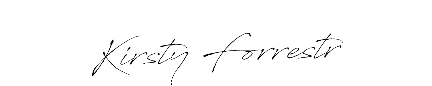 Similarly Antro_Vectra is the best handwritten signature design. Signature creator online .You can use it as an online autograph creator for name Kirsty Forrestr. Kirsty Forrestr signature style 6 images and pictures png