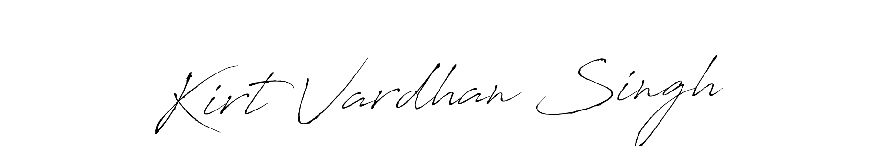 Antro_Vectra is a professional signature style that is perfect for those who want to add a touch of class to their signature. It is also a great choice for those who want to make their signature more unique. Get Kirt Vardhan Singh name to fancy signature for free. Kirt Vardhan Singh signature style 6 images and pictures png