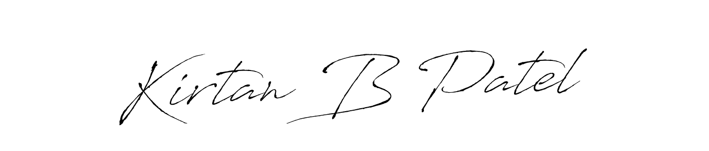 Make a beautiful signature design for name Kirtan B Patel. Use this online signature maker to create a handwritten signature for free. Kirtan B Patel signature style 6 images and pictures png