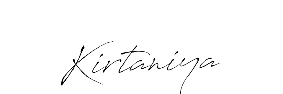 The best way (Antro_Vectra) to make a short signature is to pick only two or three words in your name. The name Kirtaniya include a total of six letters. For converting this name. Kirtaniya signature style 6 images and pictures png