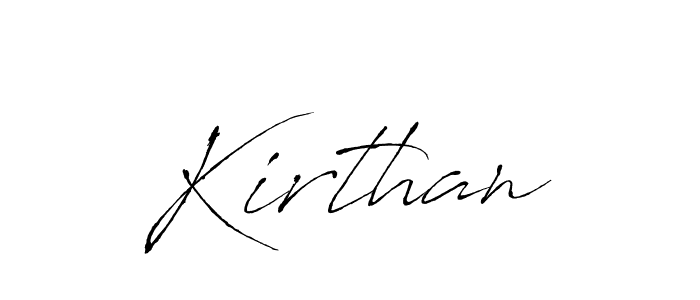 You should practise on your own different ways (Antro_Vectra) to write your name (Kirthan) in signature. don't let someone else do it for you. Kirthan signature style 6 images and pictures png