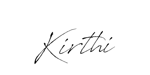 It looks lik you need a new signature style for name Kirthi. Design unique handwritten (Antro_Vectra) signature with our free signature maker in just a few clicks. Kirthi signature style 6 images and pictures png