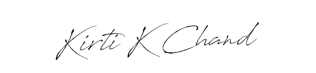 See photos of Kirti K Chand official signature by Spectra . Check more albums & portfolios. Read reviews & check more about Antro_Vectra font. Kirti K Chand signature style 6 images and pictures png