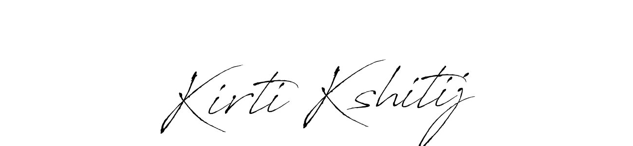 You can use this online signature creator to create a handwritten signature for the name Kirti Kshitij. This is the best online autograph maker. Kirti Kshitij signature style 6 images and pictures png