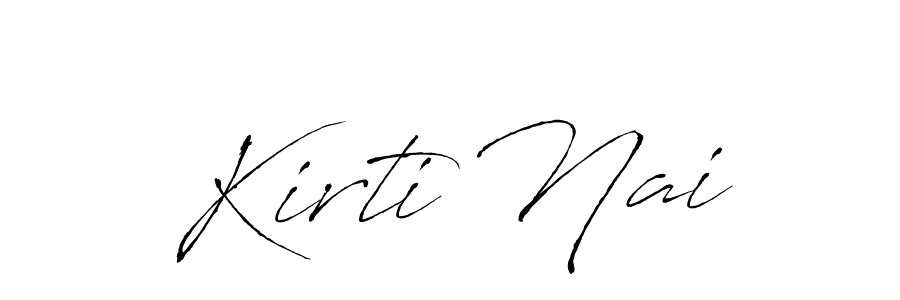 The best way (Antro_Vectra) to make a short signature is to pick only two or three words in your name. The name Kirti Nai include a total of six letters. For converting this name. Kirti Nai signature style 6 images and pictures png