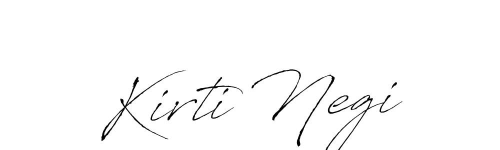How to make Kirti Negi name signature. Use Antro_Vectra style for creating short signs online. This is the latest handwritten sign. Kirti Negi signature style 6 images and pictures png