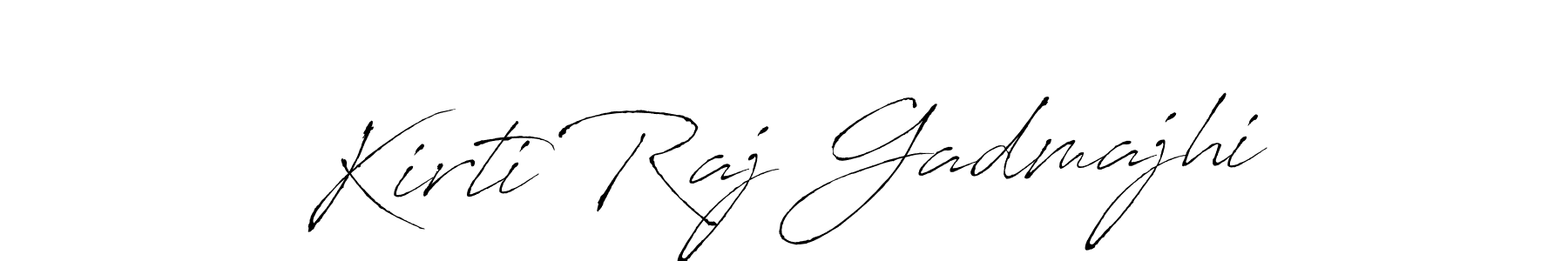 This is the best signature style for the Kirti Raj Gadmajhi name. Also you like these signature font (Antro_Vectra). Mix name signature. Kirti Raj Gadmajhi signature style 6 images and pictures png