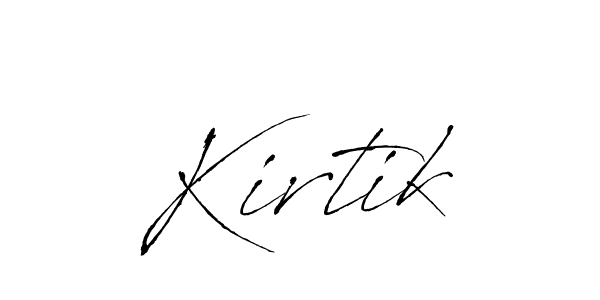 It looks lik you need a new signature style for name Kirtik. Design unique handwritten (Antro_Vectra) signature with our free signature maker in just a few clicks. Kirtik signature style 6 images and pictures png