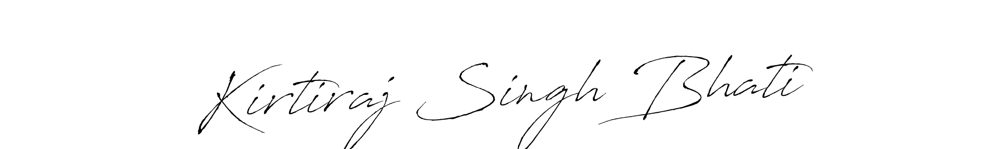 Make a short Kirtiraj Singh Bhati signature style. Manage your documents anywhere anytime using Antro_Vectra. Create and add eSignatures, submit forms, share and send files easily. Kirtiraj Singh Bhati signature style 6 images and pictures png