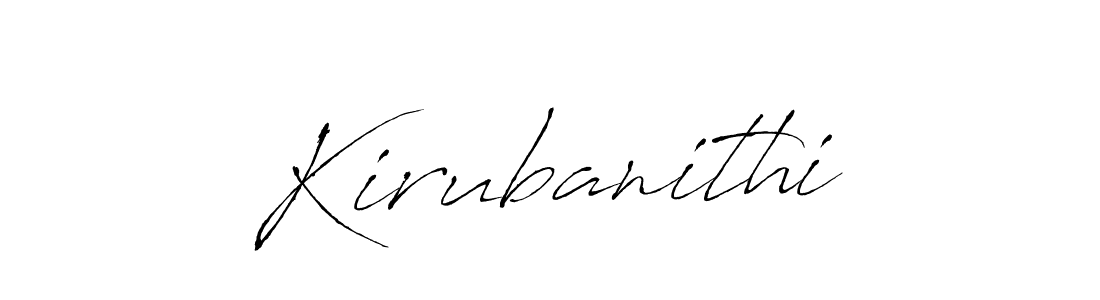 Similarly Antro_Vectra is the best handwritten signature design. Signature creator online .You can use it as an online autograph creator for name Kirubanithi. Kirubanithi signature style 6 images and pictures png