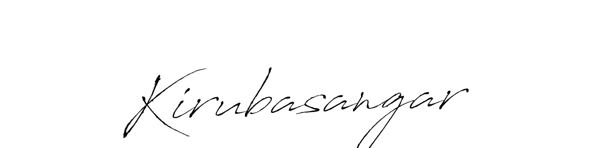 It looks lik you need a new signature style for name Kirubasangar. Design unique handwritten (Antro_Vectra) signature with our free signature maker in just a few clicks. Kirubasangar signature style 6 images and pictures png