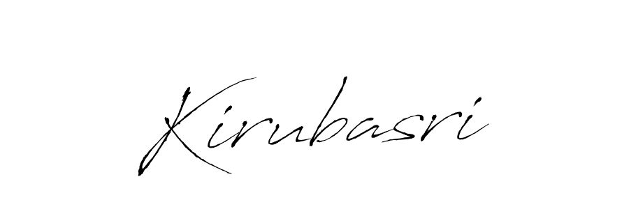 How to make Kirubasri name signature. Use Antro_Vectra style for creating short signs online. This is the latest handwritten sign. Kirubasri signature style 6 images and pictures png