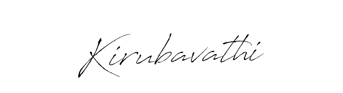 Use a signature maker to create a handwritten signature online. With this signature software, you can design (Antro_Vectra) your own signature for name Kirubavathi. Kirubavathi signature style 6 images and pictures png