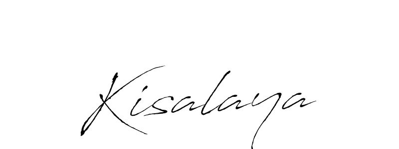 Also we have Kisalaya name is the best signature style. Create professional handwritten signature collection using Antro_Vectra autograph style. Kisalaya signature style 6 images and pictures png