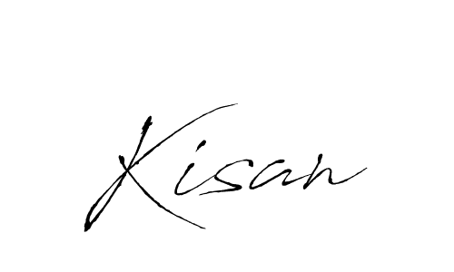 Create a beautiful signature design for name Kisan. With this signature (Antro_Vectra) fonts, you can make a handwritten signature for free. Kisan signature style 6 images and pictures png