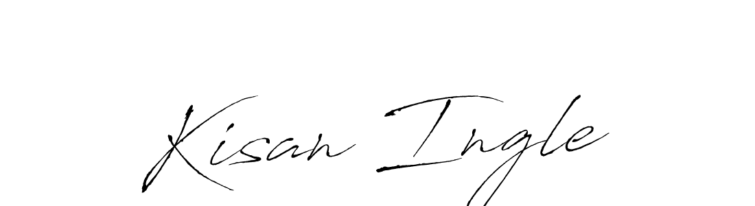 Also we have Kisan Ingle name is the best signature style. Create professional handwritten signature collection using Antro_Vectra autograph style. Kisan Ingle signature style 6 images and pictures png